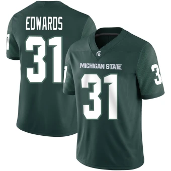 Youth Michigan State Spartans Deuce Edwards Football Jersey - Game Green